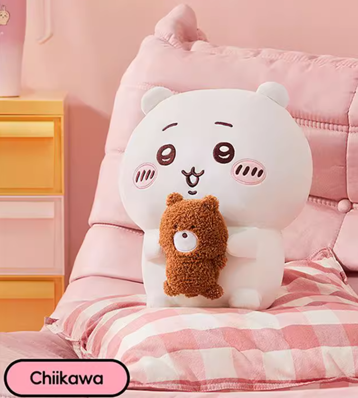 Official Miniso Chiikawa Hachiware Sitting Plushie