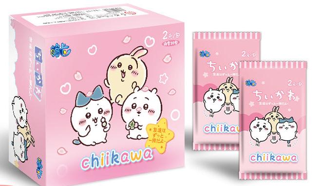 Chiikawa collectible card packs