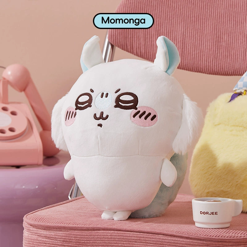 Miniso Rakko Kurimanju Momonga Standing Doll Cute Plushie