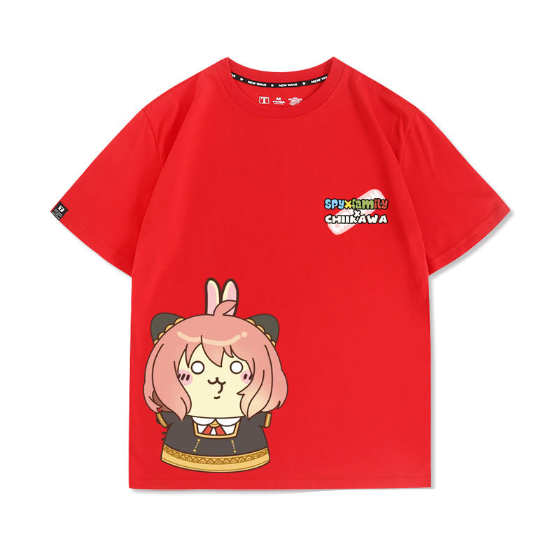 Spy X Family X Usagi short sleeved T-shirt