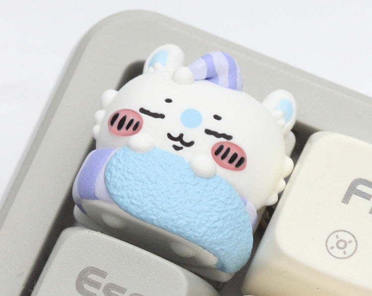 Chiikawa Pajamas Party Keycaps