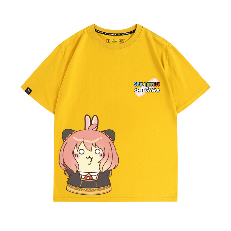 Spy X Family X Usagi short sleeved T-shirt