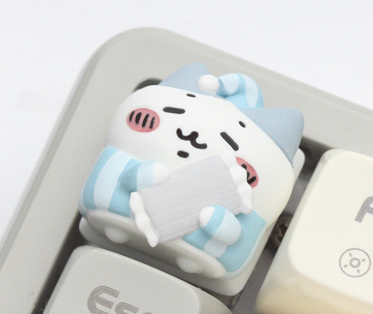 Chiikawa Pajamas Party Keycaps