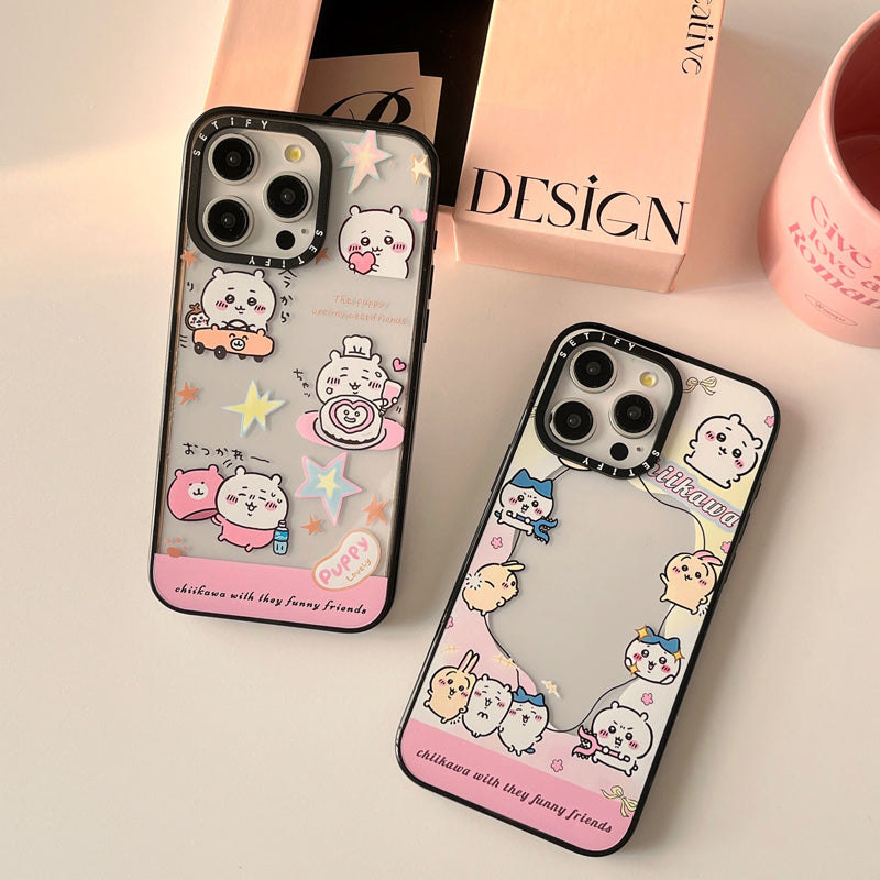 Chiikawa and friends IPhone Cases with Anti drop 2.0 acrylic