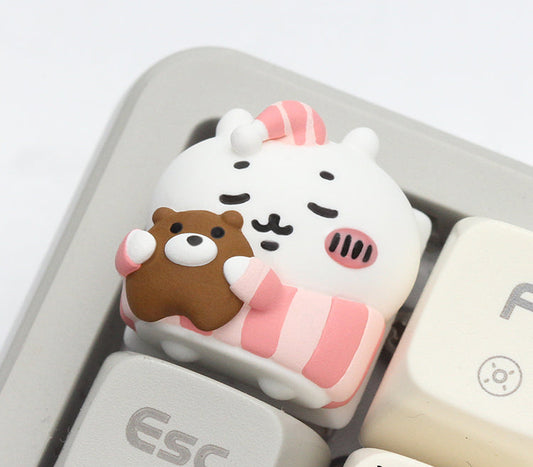 Chiikawa Pajamas Party Keycaps