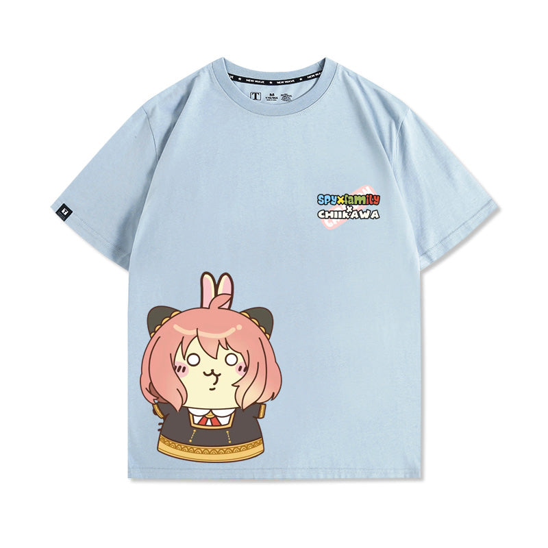 Spy X Family X Usagi short sleeved T-shirt