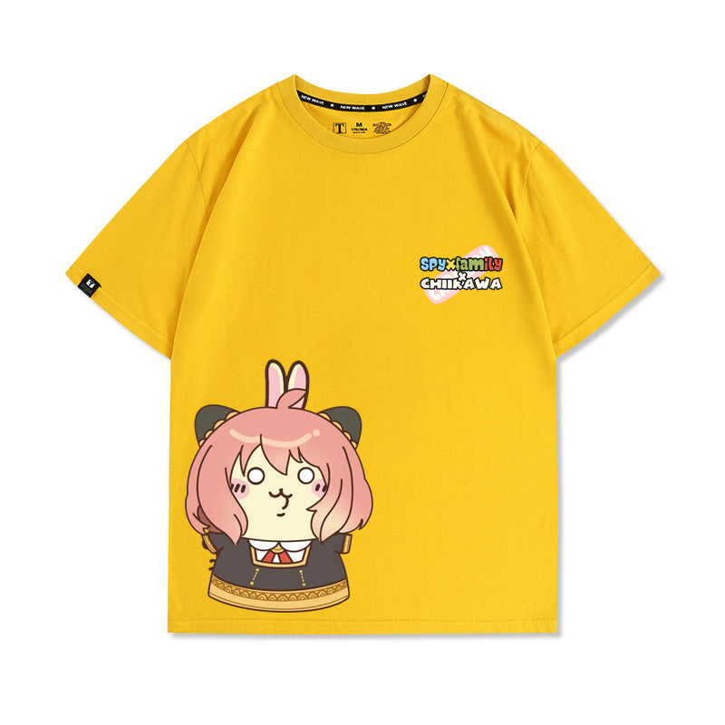 Spy X Family X Usagi short sleeved T-shirt