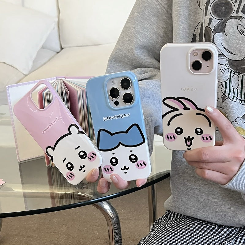 Chiikawa Usagi Hachiware Daily version iPhone case – Chiikawa Universe Chiikawa Usagi Hachiware Daily version iPhone case – Chiikawa Universe