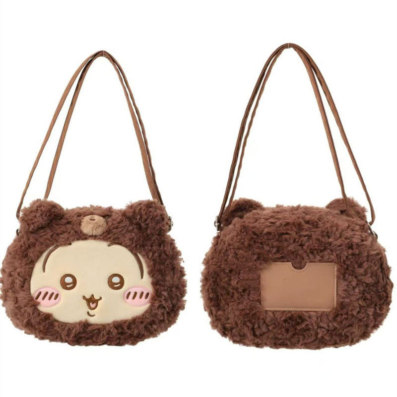 Plush Bear X Chiikawa Bag