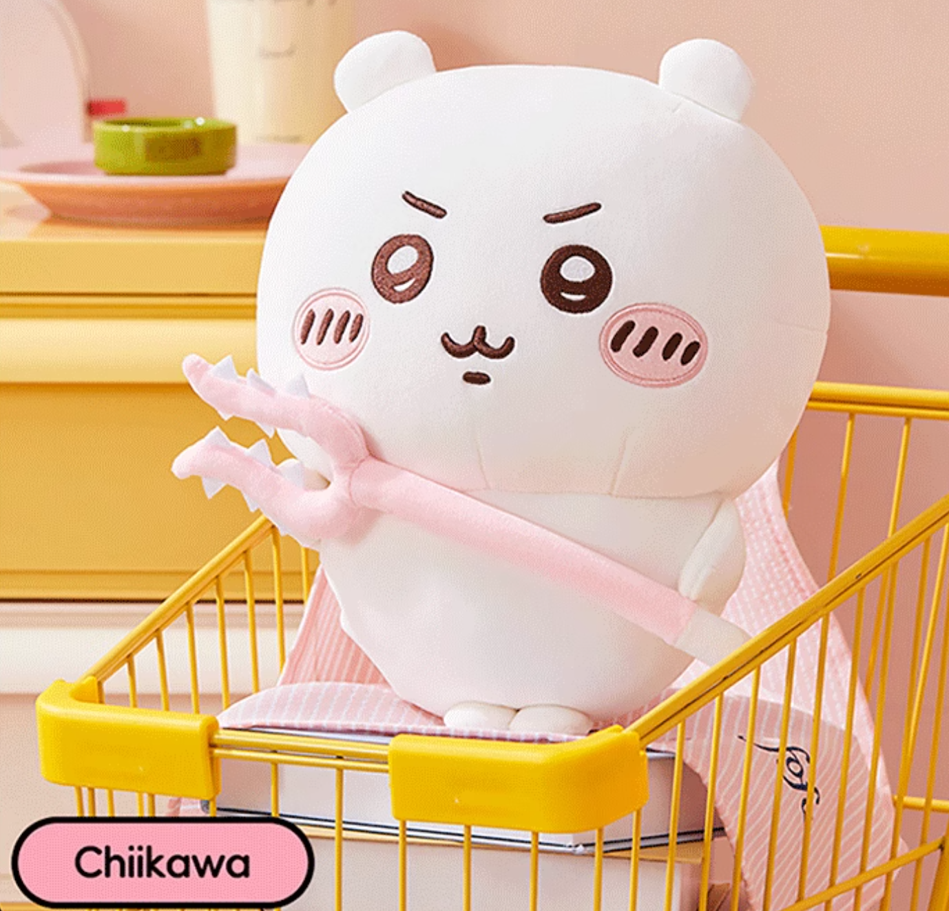 Official Miniso Chiikawa Hachiware Usagi With Weapon Plushie