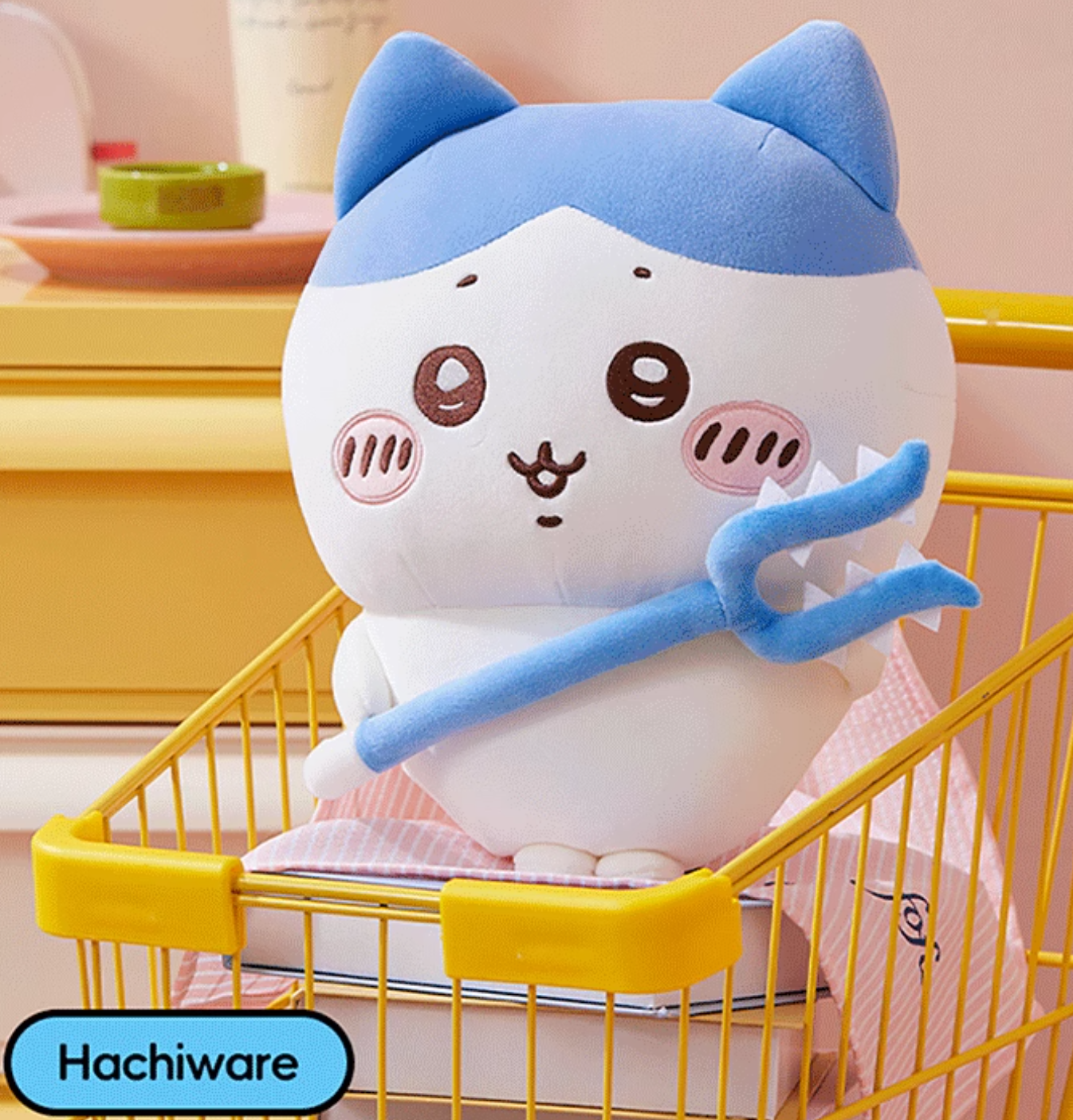 Official Miniso Chiikawa Hachiware Usagi With Weapon Plushie