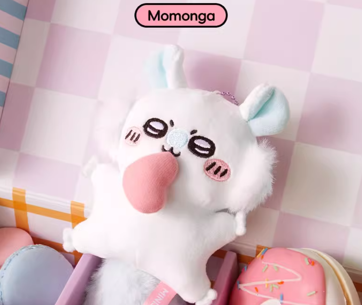 Momonga Mini Official Miniso Momonga Pendant Plushie – Chiikawa Universe