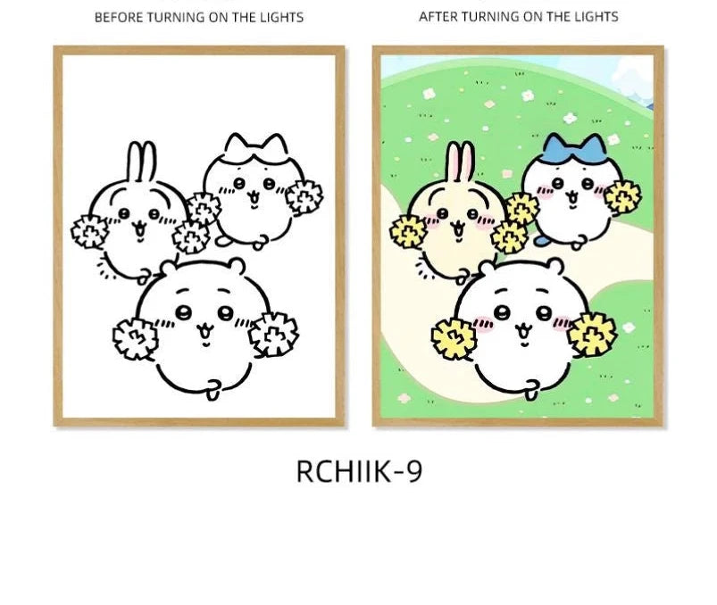 Chiikawa's new night light ornament Painting