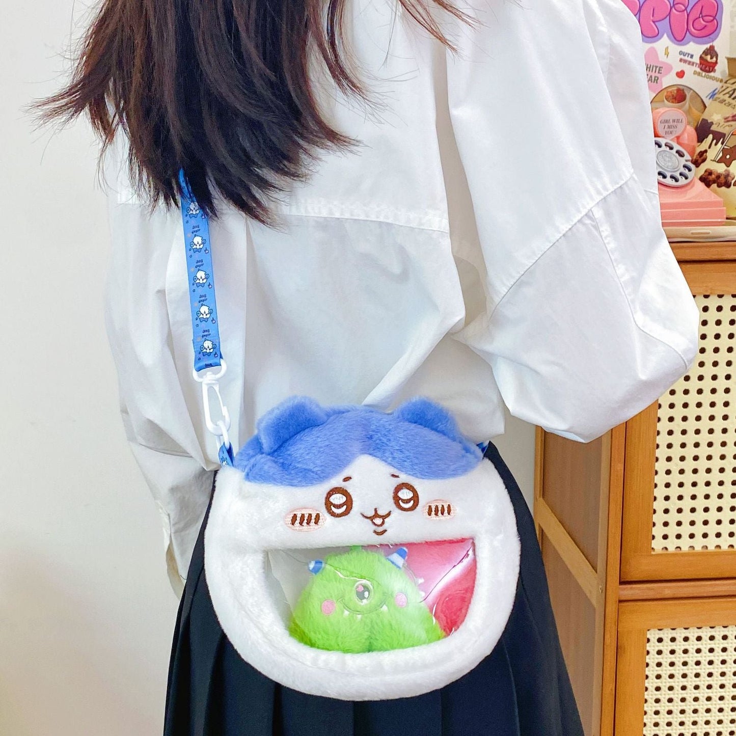 Chiikawa Usagi Hachiware woolen bag