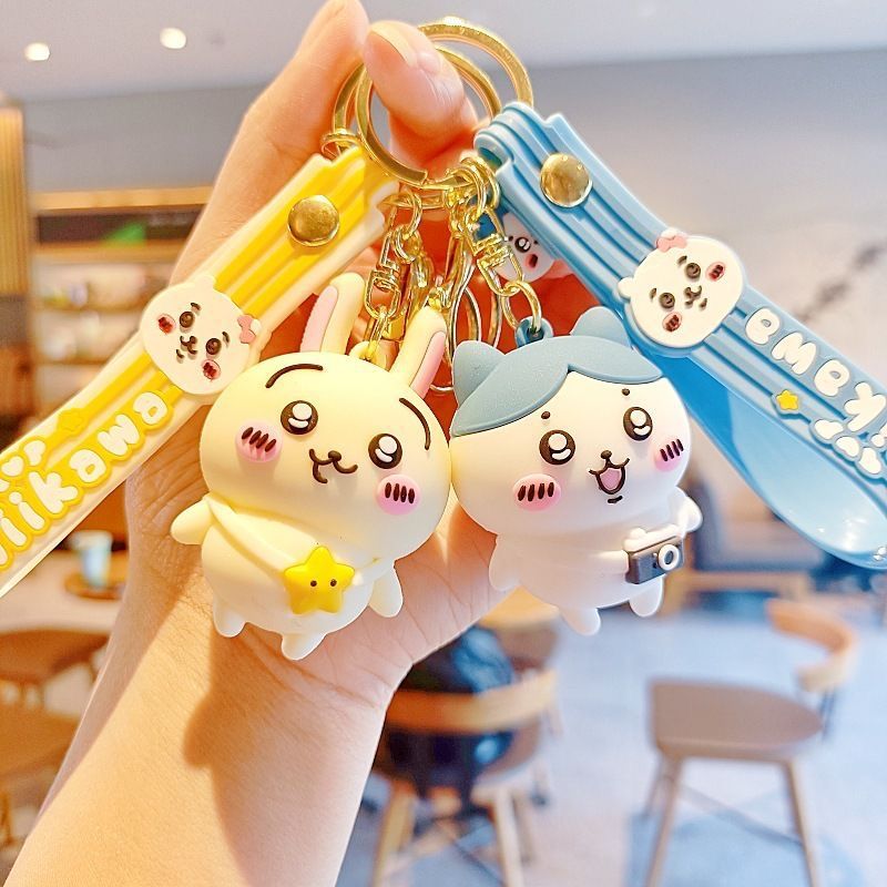 chiikawa, Usagi, Hachiware Key Chain