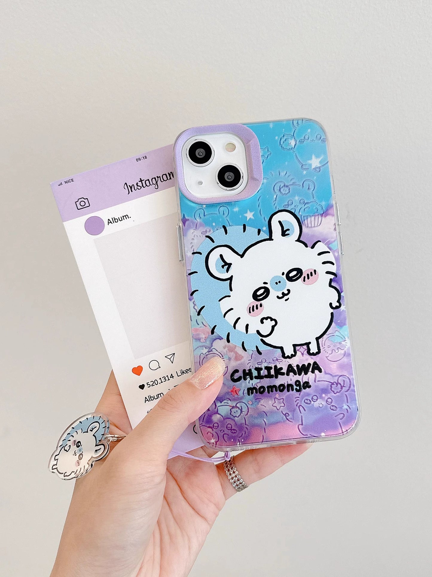 Chiikawa, Hachiware, Usagi & Momonga iphone case version 2