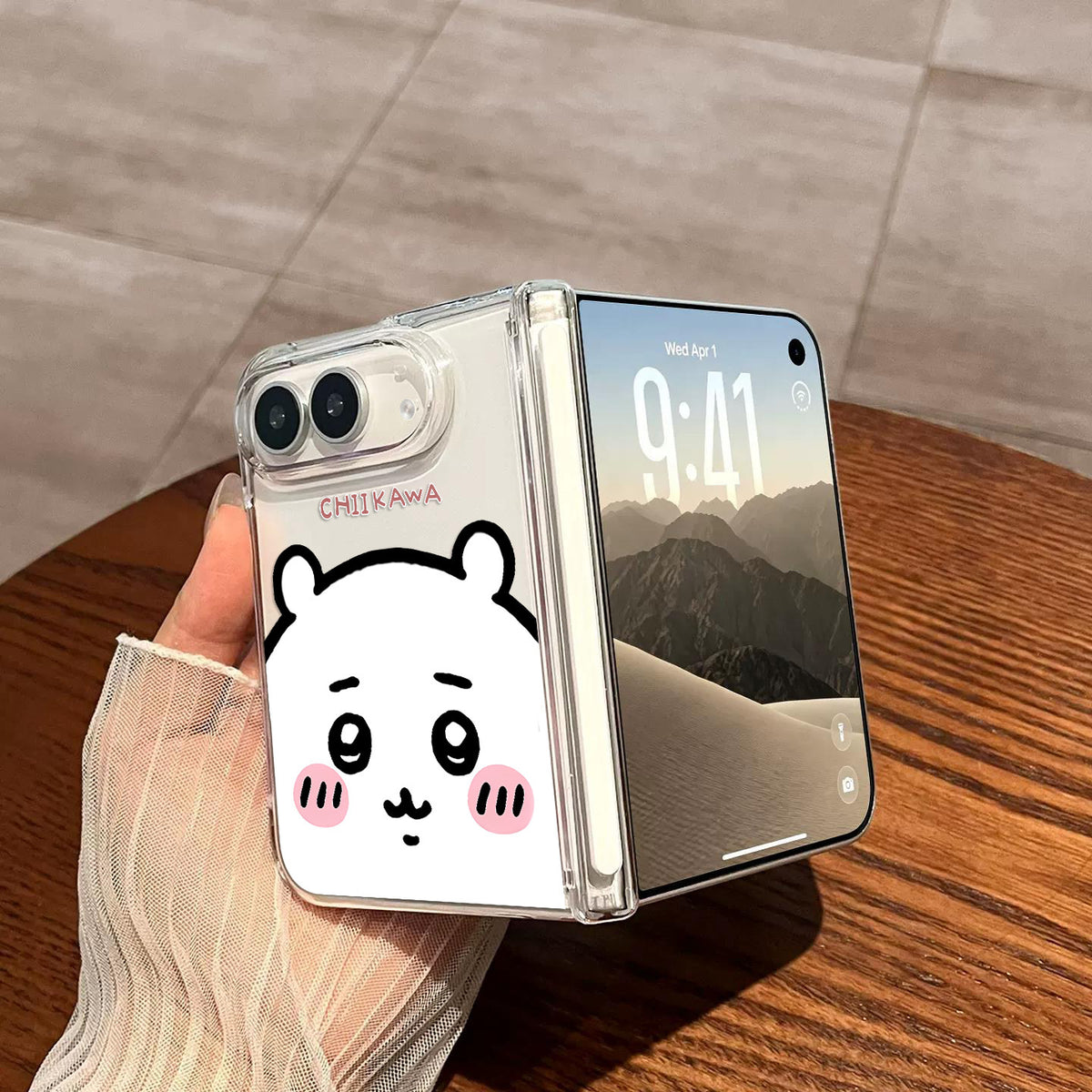 Iphone Duo Chiikawa Usagi Hachiware Headshot phone case