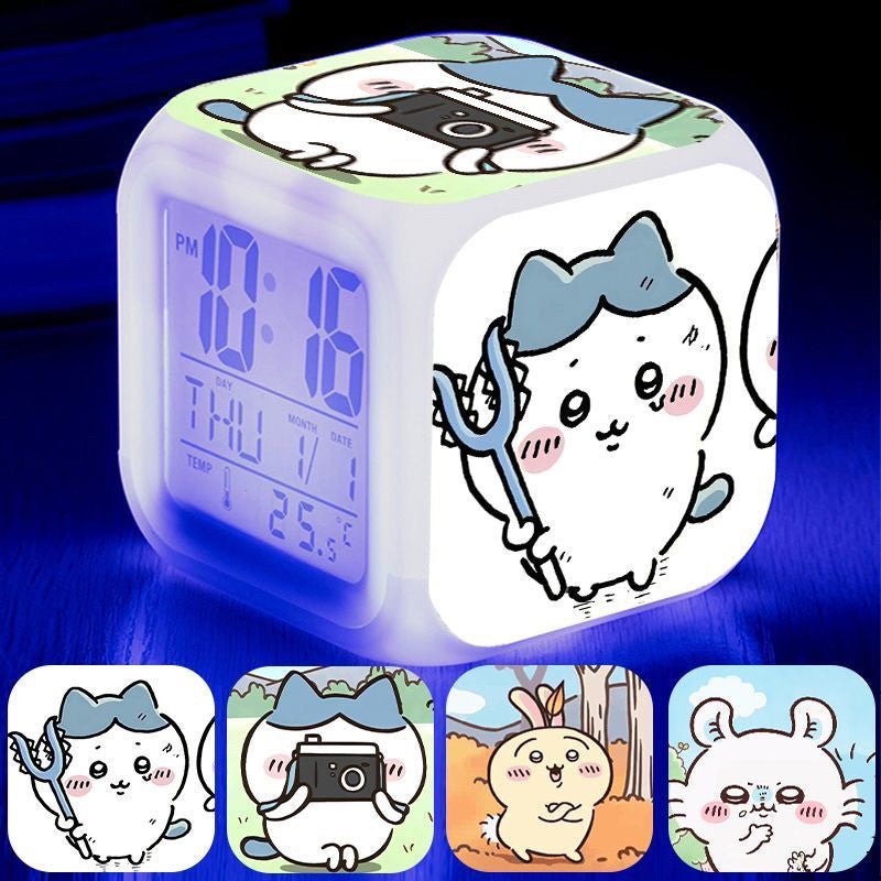Chiikawa electronic luminous alarm clock