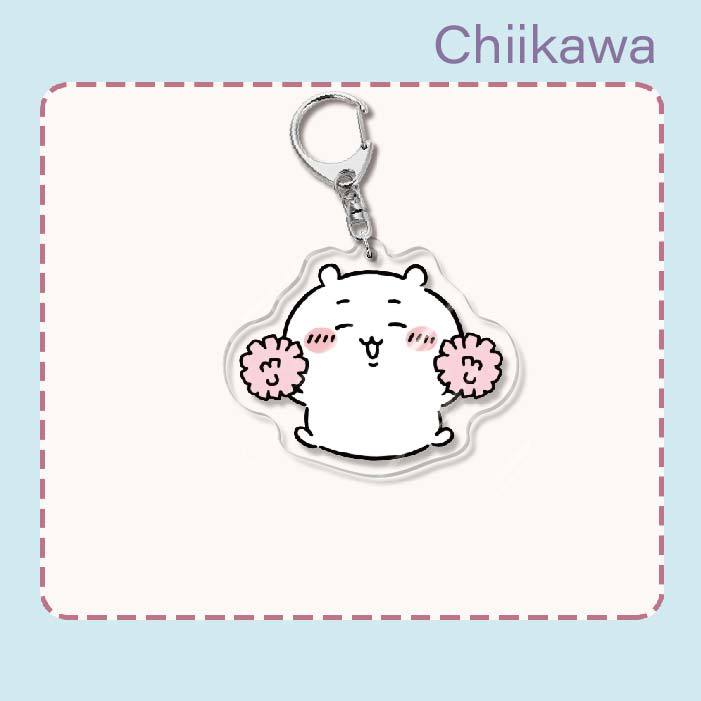 chiikawa Usagi Hachiware stylish acrylic keychain