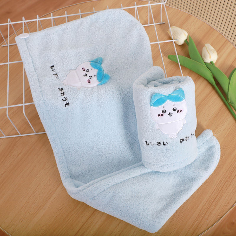 Chiikawa bathroom towel set
