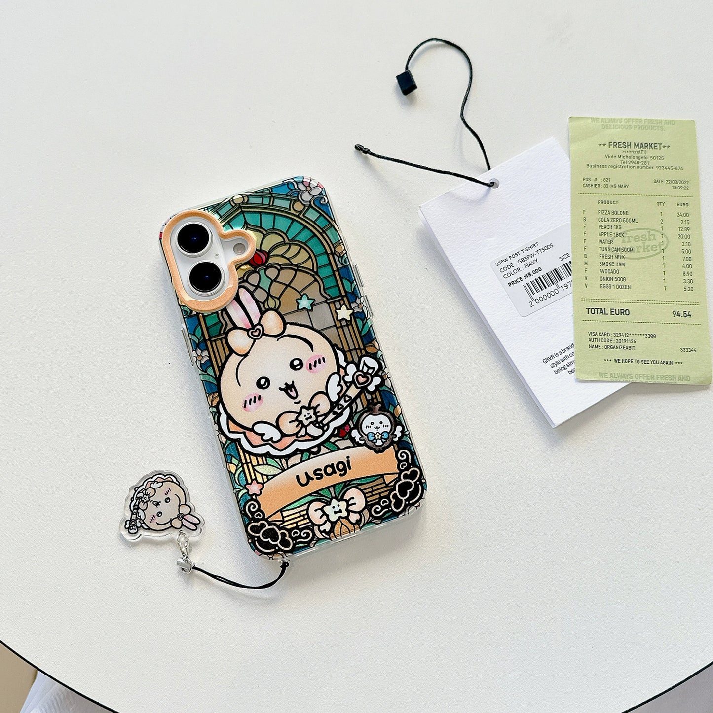 Chiikawa, Usagi, Hachiware, Momonga Magica iphone case