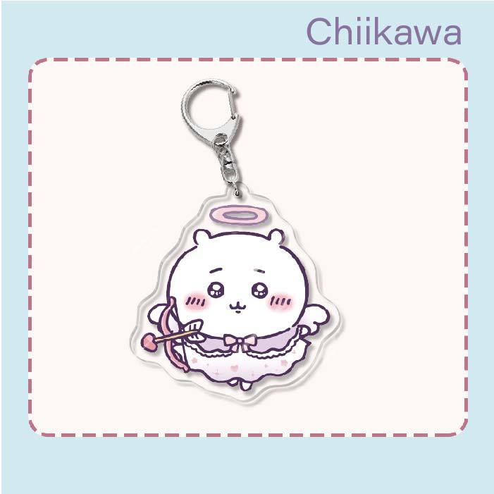 chiikawa Usagi Hachiware stylish acrylic keychain