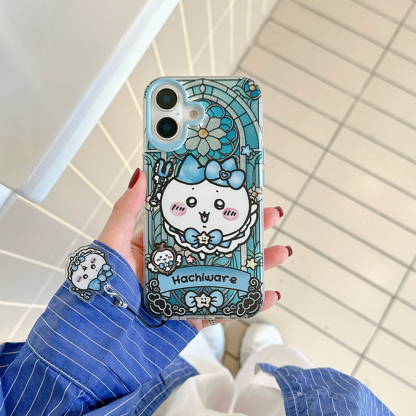 Chiikawa, Usagi, Hachiware, Momonga Magica iphone case