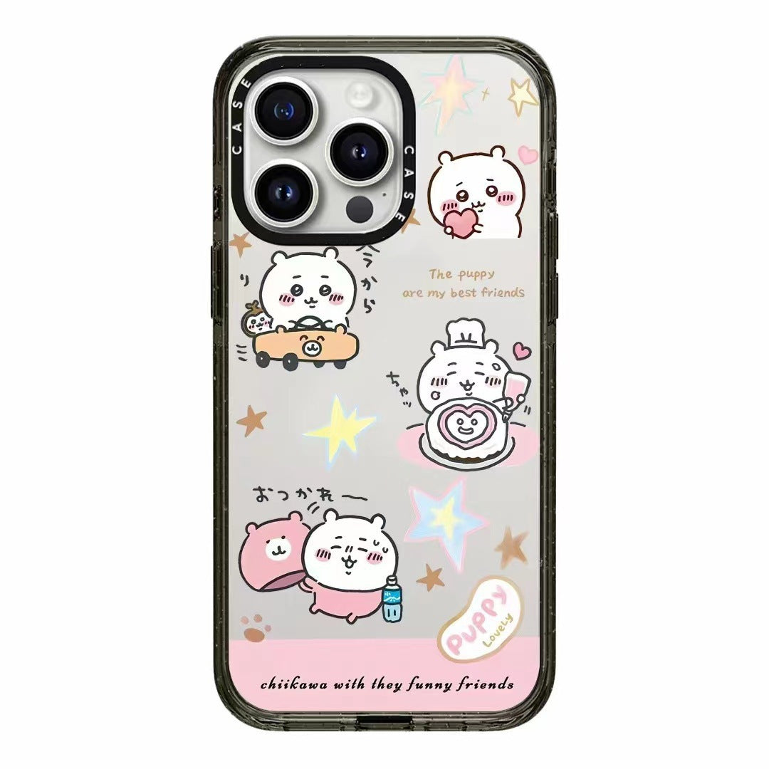 Chiikawa and friends IPhone Cases with Anti drop 2.0 acrylic