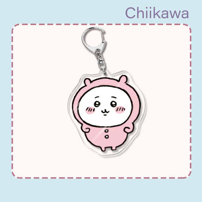 chiikawa Usagi Hachiware stylish acrylic keychain