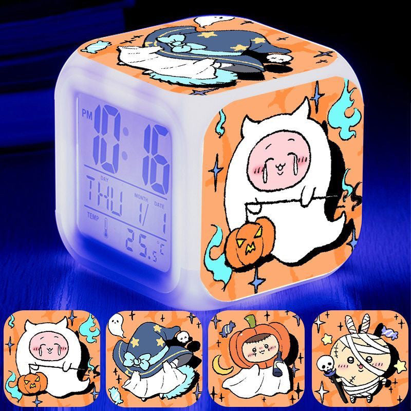 Chiikawa electronic luminous alarm clock