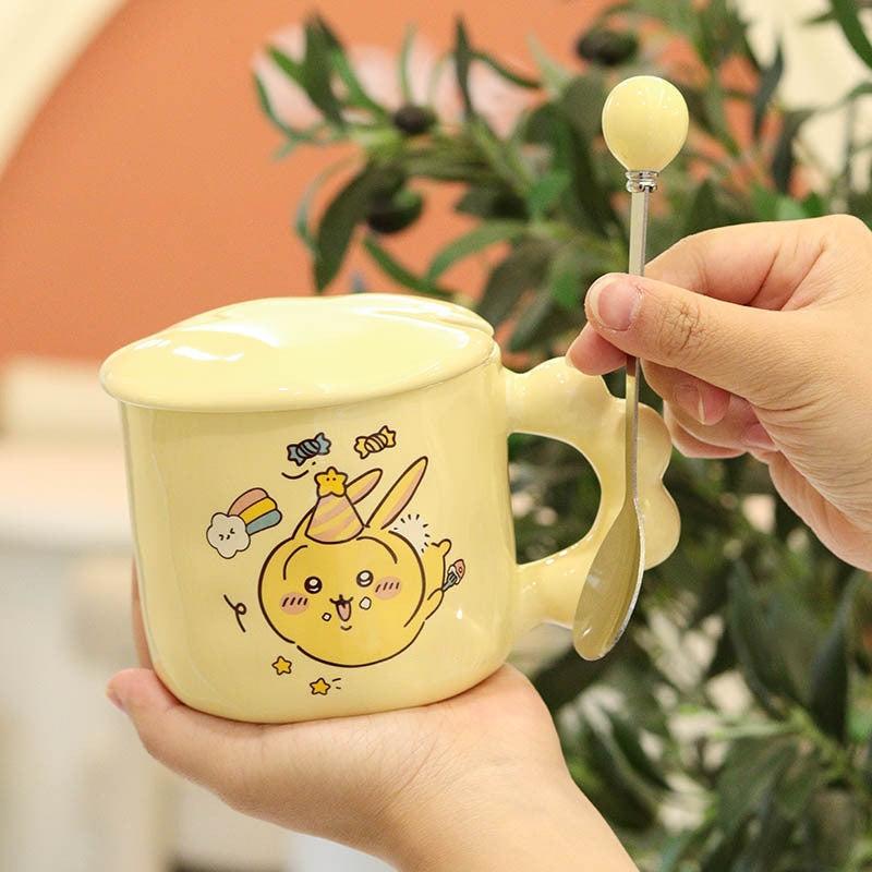 Ceramic usagi mug & gift box