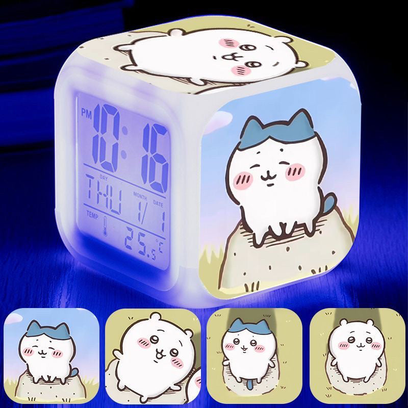 Chiikawa electronic luminous alarm clock