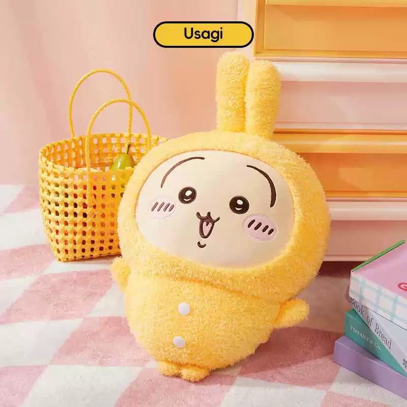 Official Miniso Chiikawa Hachiware Usagi Pajamas party Plushie