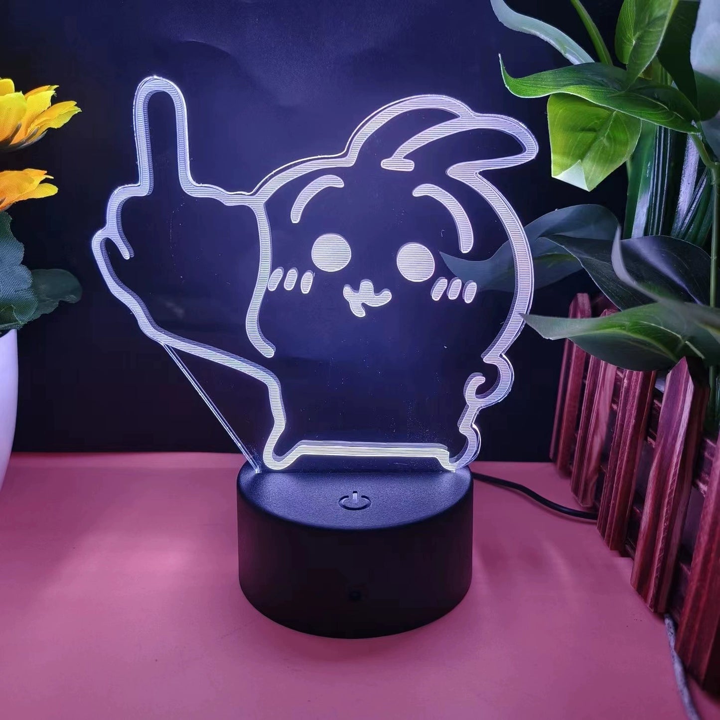 Fan Made Usagi Personalized Fun Dormitory Decoration, USB Nightlight