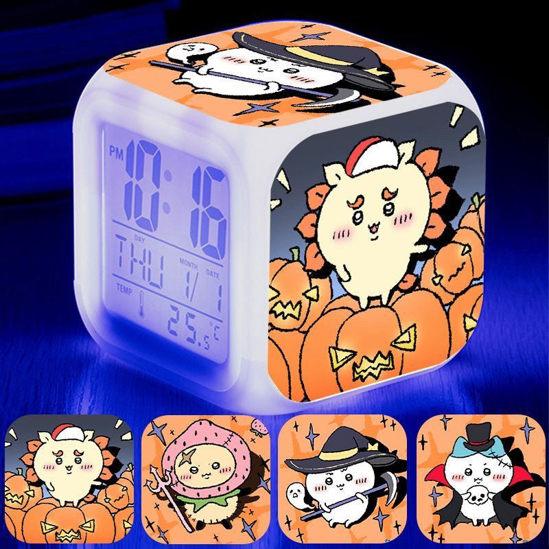 Chiikawa electronic luminous alarm clock