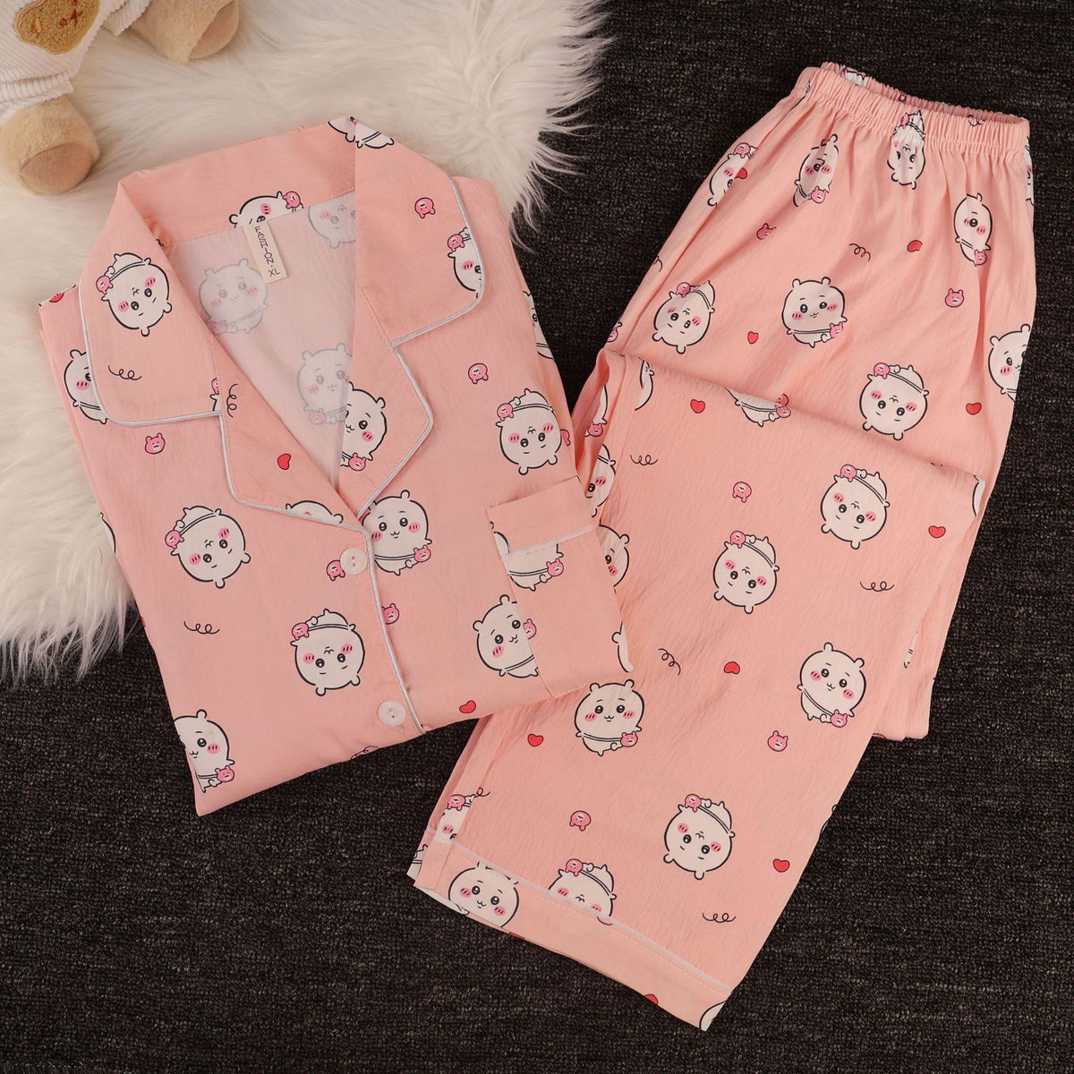 Chiikawa Cotton Pajamas Loungewear Set