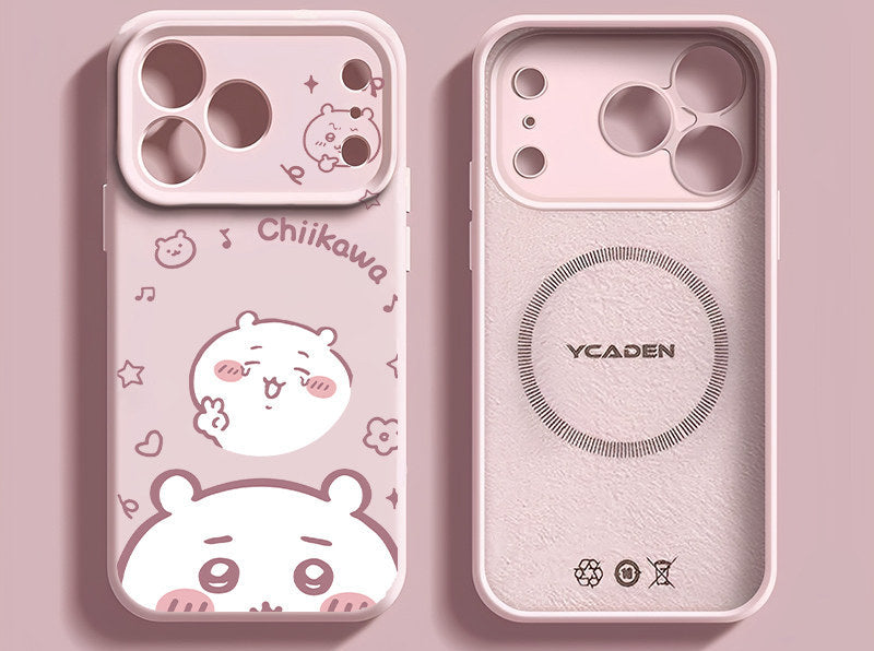 Chiikawa, Hachiware, Usagi liquid silicone Avatar Iphone17 case