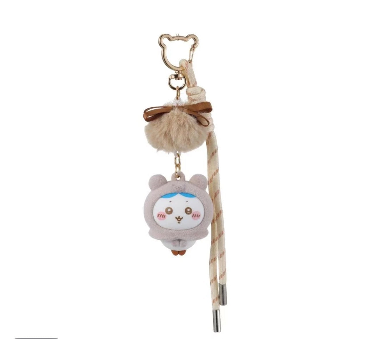 Chiikawa, Hachiware, Usagi Fluffy series keychain pendant