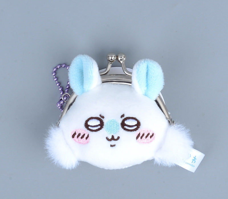 Chiikawa plush card pouch/coin purse