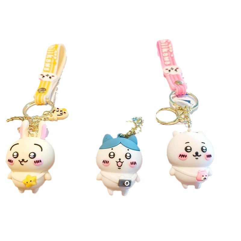 chiikawa, Usagi, Hachiware Key Chain