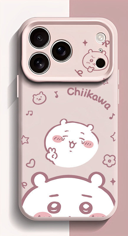 Chiikawa, Hachiware, Usagi liquid silicone Avatar Iphone17 case
