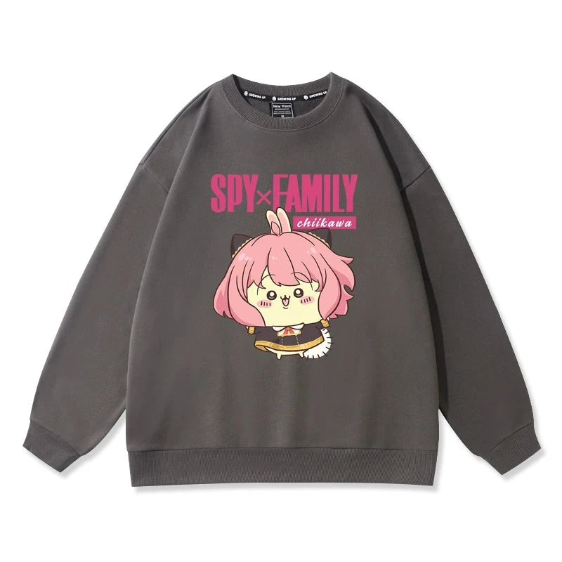 Chiikawa Crossover Spy X Family Long Sleeved top