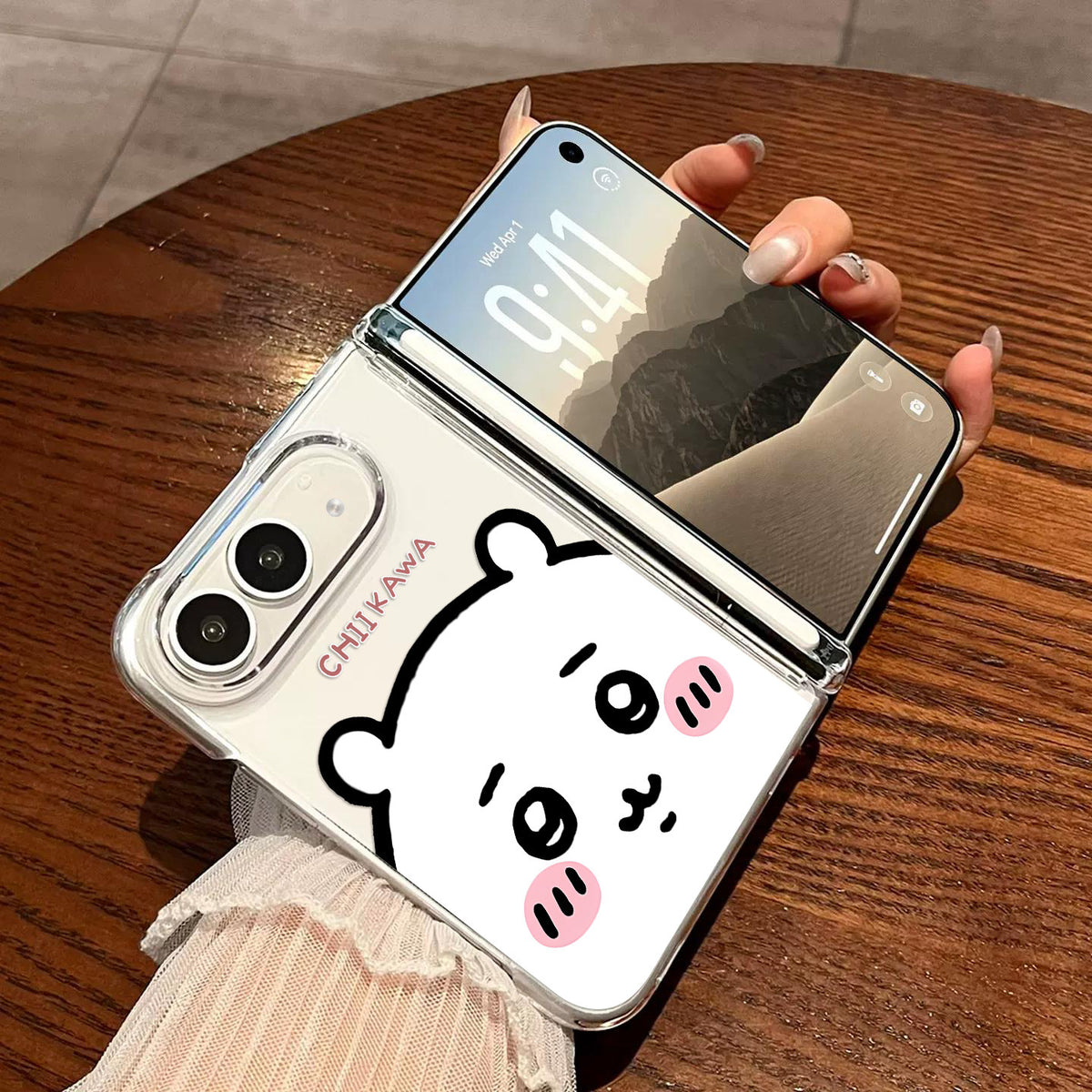 Iphone Duo Chiikawa Usagi Hachiware Headshot phone case