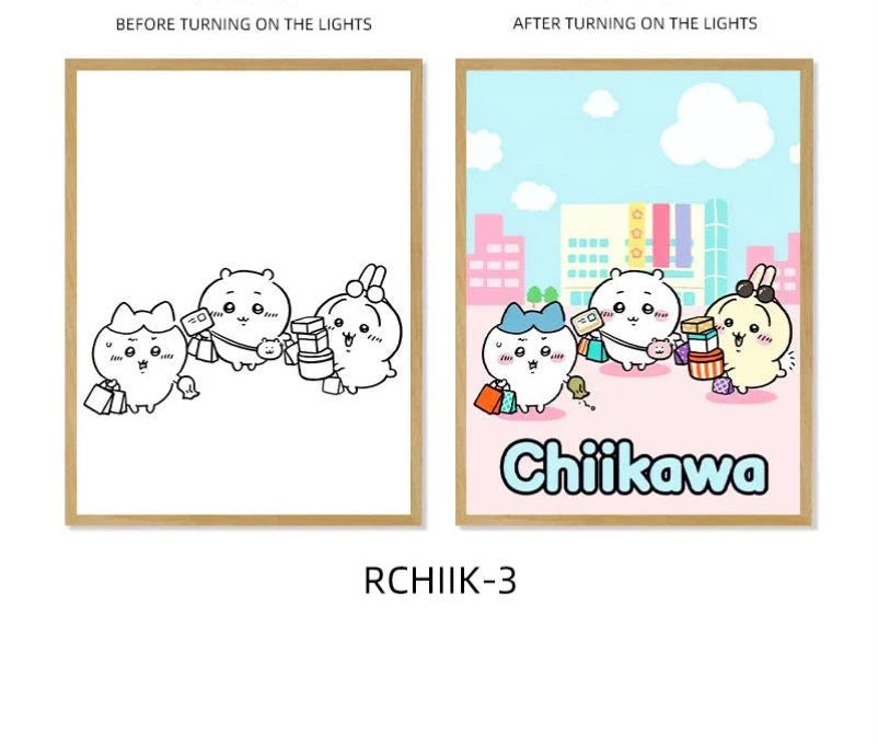 Chiikawa's new night light ornament Painting