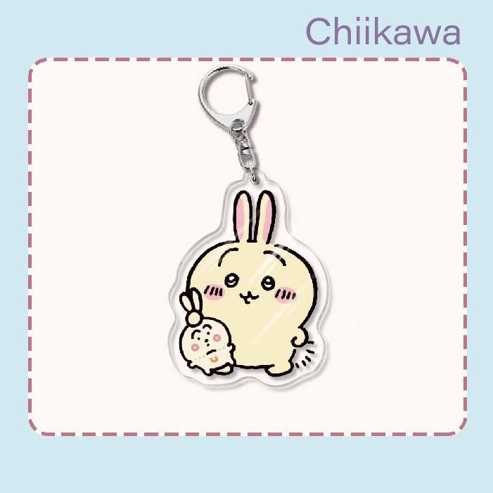 chiikawa Usagi Hachiware stylish acrylic keychain