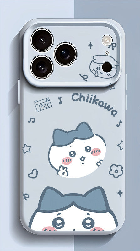 Chiikawa, Hachiware, Usagi liquid silicone Avatar Iphone17 case