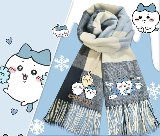 Chiikawa cashmere scarf