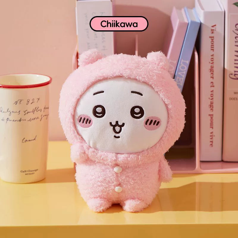 Official Miniso Chiikawa Hachiware Usagi Pajamas party Plushie
