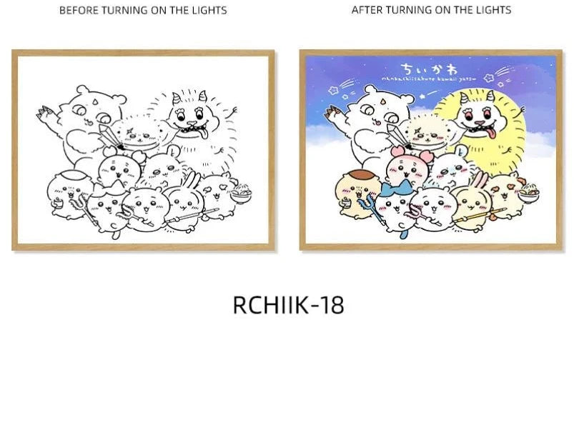 Chiikawa's new night light ornament Painting