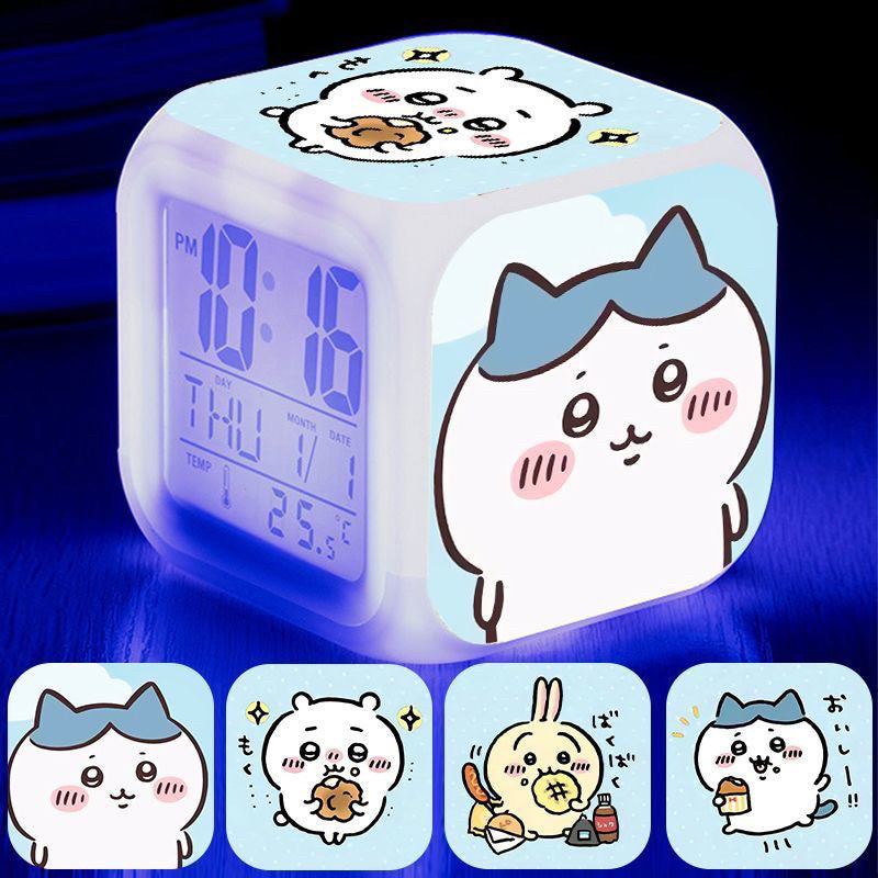 Chiikawa electronic luminous alarm clock
